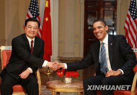 中美两国首脑历次会晤