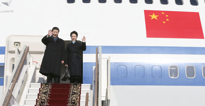 习近平抵达莫斯科开始对俄罗斯进行国事访问