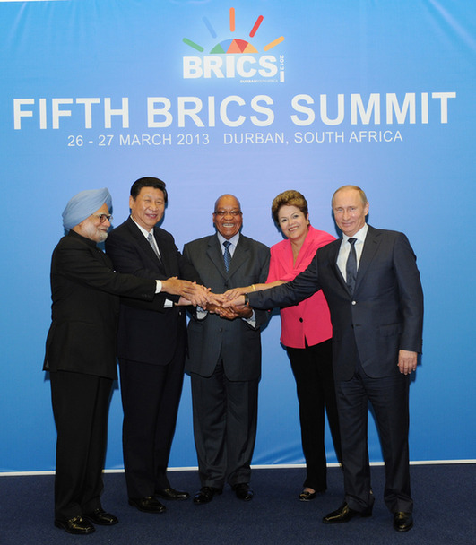 金砖国家领导人第五次会晤德班宣言(全文)[1]