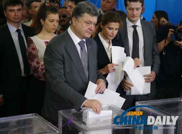 奥巴马祝贺乌克兰顺利举行大选 期待与新总统合作
