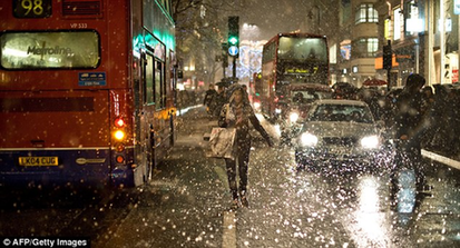 欧洲严寒暴雪天气致80人死亡 交通严重瘫痪