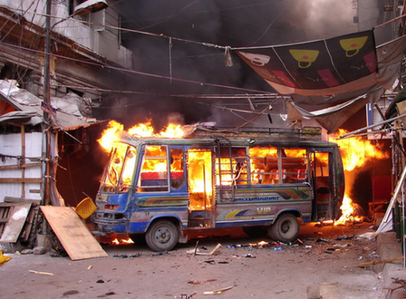 巴基斯坦卡拉奇发生爆炸25人死亡
