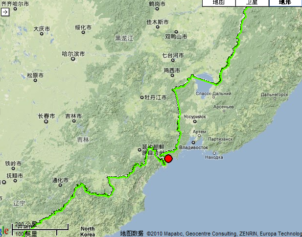 中国吉林与俄罗斯交界处发生6.5级地震
