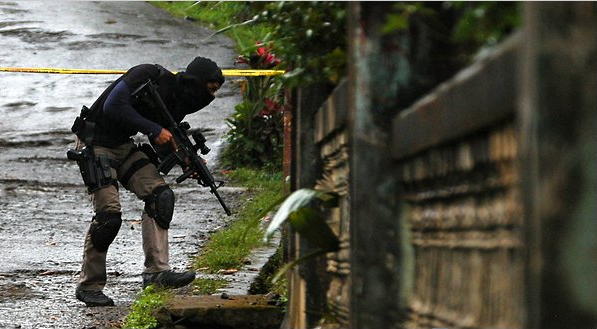 印尼军方十年来首次联手警方 加入北部反恐行动