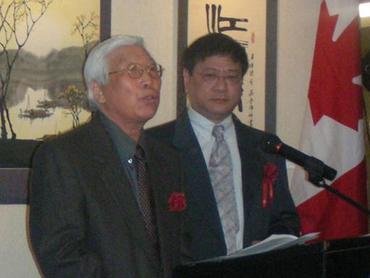 中国知名画家张涤尘在加拿大举办个人画展