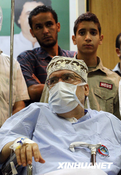 泛非议会代表看望洛克比空难凶手迈格拉希