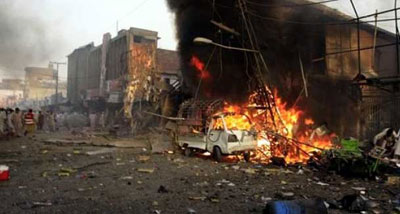 巴再爆炸41人丧生 塔利班称袭陆军总部为马哈苏德复仇