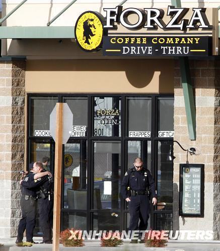 美国华盛顿州4名警察在咖啡店中遭枪击身亡