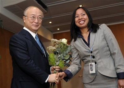 天野之弥接任国际原子能机构新任总干事