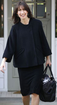 英国首相夫人萨曼莎辞掉全职工作 自称要安心养胎