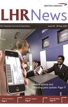 英航内部刊物疑遭员工“恶搞” 拉登成头等舱常客