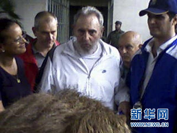 组图：古巴领导人卡斯特罗最新照片现身记者博客