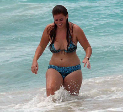 减肥成功 英国21岁公主不怕再穿比基尼