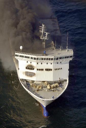 立陶宛渡轮波罗的海爆炸起火 排除恐怖袭击可能