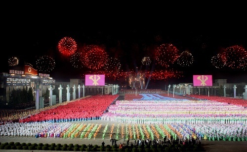 建党65年晚会组图