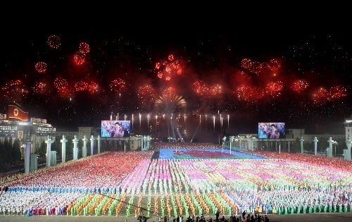 建党65年晚会组图