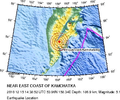 俄罗斯勘察加岛发生里氏5.2级地震