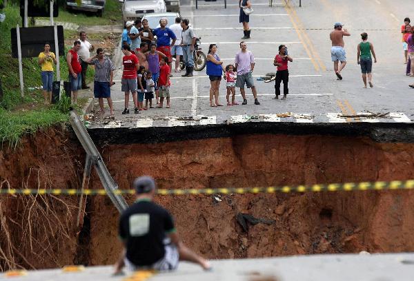 巴西暴雨造成死亡人数升至611人
