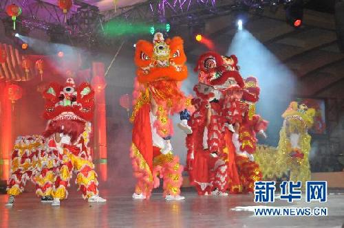 看看外国春节联欢会什么样