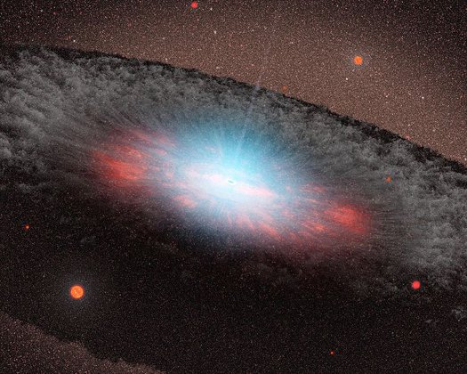 美天文学家观测到宇宙中最大“贮水池”