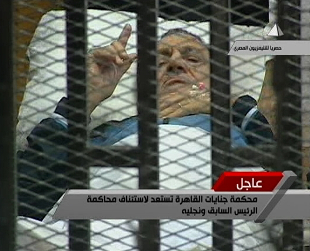 穆巴拉克出庭受审 法官决定9月5日再次开庭