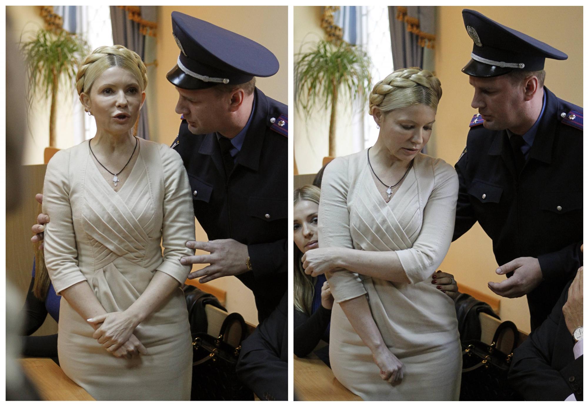 “乌克兰玫瑰”季莫申科被判7年监禁 各方施压或有转机