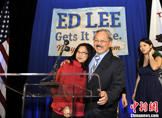 初步结果显示华裔李孟贤在美旧金山市长选举中胜出