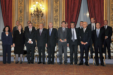 意大利新政府正式宣誓就职 所有部长均由学者担当