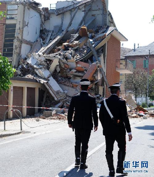 意大利发生5.8级地震 多人死伤