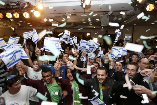 图集:直击以色列议会选举 内塔尼亚胡有望连任