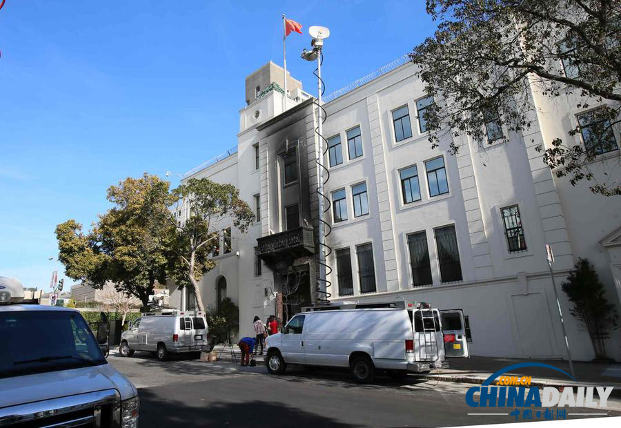中国驻旧金山总领事馆纵火犯为中国籍男性 持