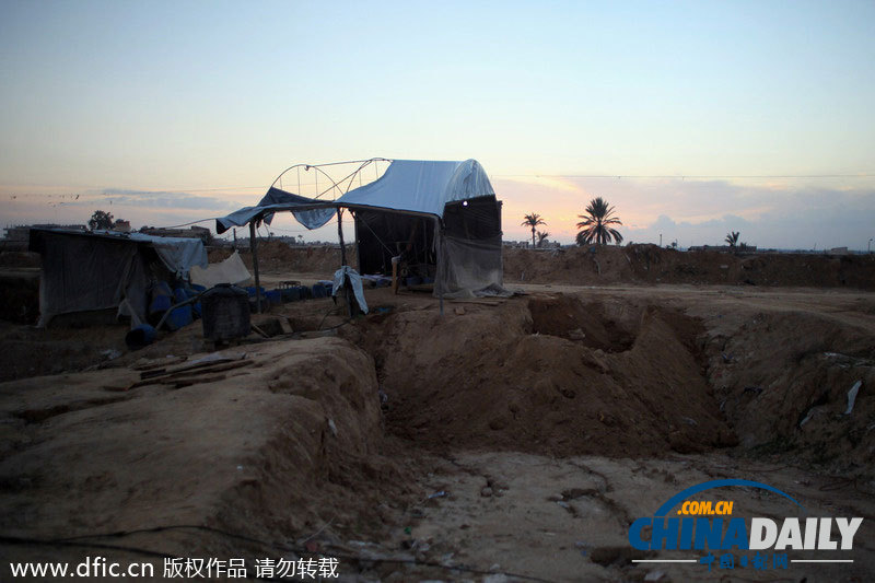 巴勒斯坦人重建加沙走私地道 曾被埃军多次摧毁