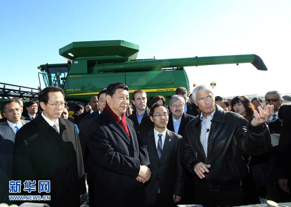 习近平参观金伯利农场