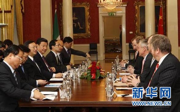 习近平同爱尔兰总理肯尼会谈