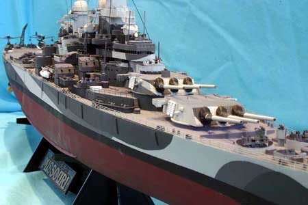 [模型欣赏]:美国海军\密苏里\号战列舰