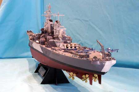 [模型欣赏]:美国海军\密苏里\号战列舰