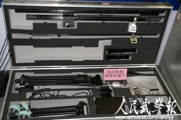 国际警用装备博览会:武警研发枪械受关注