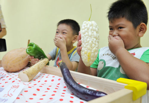 组图：台儿童偏食调查“最不爱吃苦瓜”