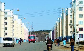 辽宁省抚顺市改造后的新地号棚户区