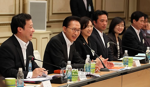 李明博有望本周重组内阁
