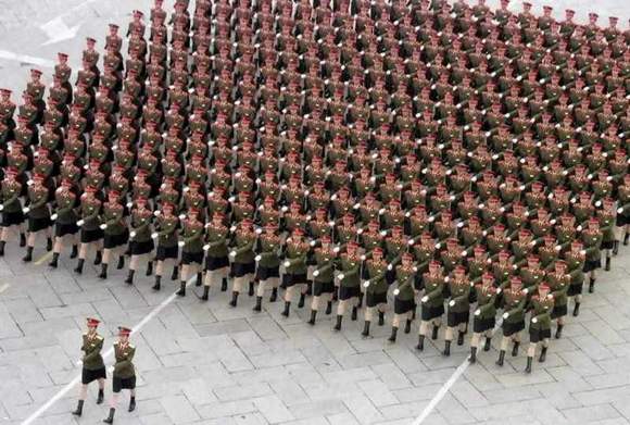 历览各国阅兵式风景线 中国最酷