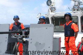 台“海巡署”试炮标靶是日国旗?
