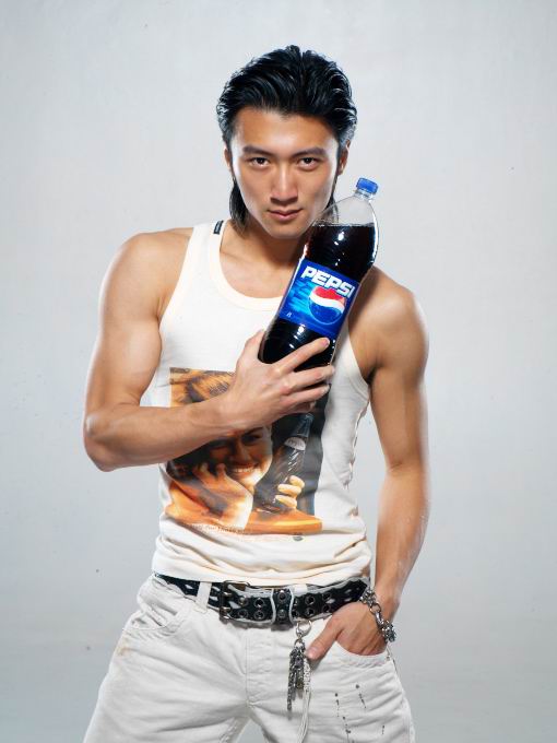 谢霆锋为百事世界足球挑战赛做主题曲