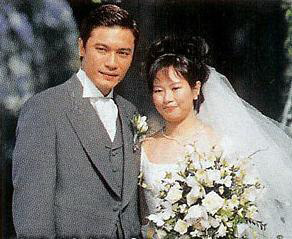 罕见港台明星夫妻婚纱照