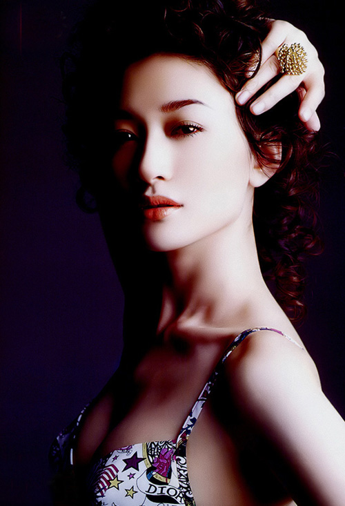 李小冉彩绘写真