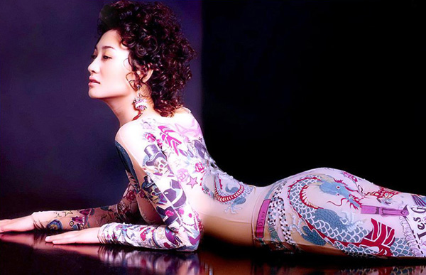 李小冉彩绘写真
