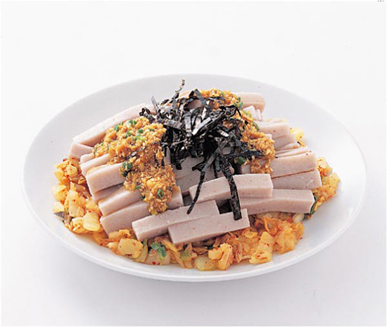 精致的韩国美食