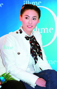 张柏芝:做就做能量型美人(图)