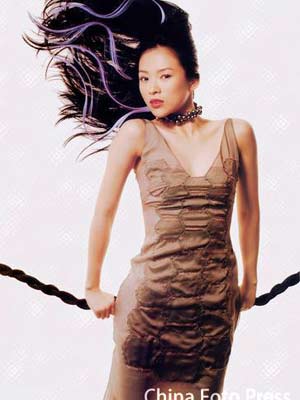 章子怡 裙装魅力搭配(图)