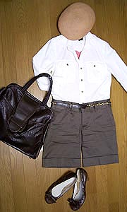 亦庄亦谐 黑白短打扮(图)